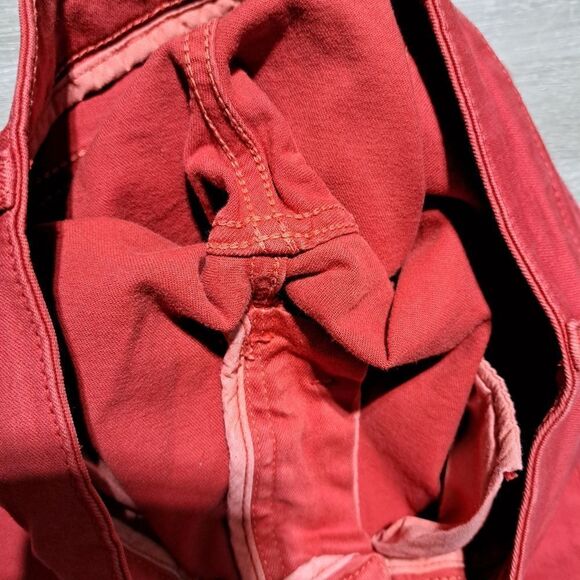 Maje Broder Tomette Skinny Jeans Size 24 Red NWT - Picture 7 of 13